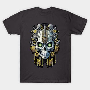 Cyborg Heads S03 D72 T-Shirt